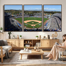 Los Angeles Dodgers Dodger Stadium Wall Art Canvas Print -
