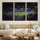 Los Angeles Dodgers Dodger Stadium Wall Art Canvas Print -