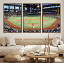Texas Rangers Baseball Team Print - Arlington Globe Life