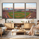 Cincinnati Reds Baseball Print Canvas- Cincinnati