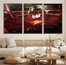 Houston Rockets Basketball Team Print Canvas- Houston Toyota