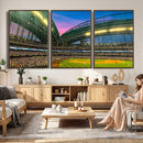 Milwaukee Brewers Baseball Team Print Canvas- American