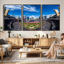 San Diego Padres Baseball Team Print - Petco Park Stadium
