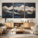 Wood Mountain Wall Art | Mountain Canvas Print Wood Decor | by MyGreatCanvas | Canvas Wall Art Prints | Photo Prints & Wall Decor