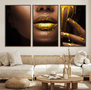 African American Art Black Woman Canvas Print, African Wall