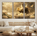 Golden Buddha Wall Art | Yoga Room Decor and Meditation Room by MyGreatCanvas | Canvas Wall Art Prints | Photo Prints & Wall Decor