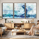 Golf Swing Wall Art Canvas Print - Sports-Inspired