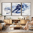 Hockey Player Wall Art Canvas Print - Sports-Inspired