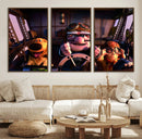 Carl Russel And Dog, Movie Up Poster, Movie Up Wall Art, by MyGreatCanvas | Canvas Wall Art Prints | Photo Prints & Wall Decor