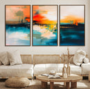 Colorful Abstract Wall Art | Bold Modern Canvas Print |