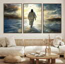 Jesus Walking on Water Wall Art | Canvas Print | Ready to by MyGreatCanvas | Canvas Wall Art Prints | Photo Prints & Wall Decor