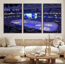 Amalie Arena Florida Wall Art Canvas Print - NHL Hockey by MyGreatCanvas | Canvas Wall Art Prints | Photo Prints & Wall Decor