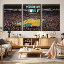 Celtics Game Versus The Timberwolves | Baseball Stadium Wall