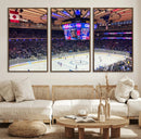 Madison New York Rangers Hockey Stadium Wall Art Canvas