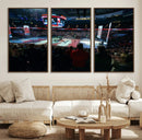 Rogers Arena Vancouver Canucks Ice Hockey Stadium Wall Art,