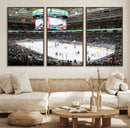 Sharks Arena Blackhawks Sharks Ice Hockey Stadium Wall Art by MyGreatCanvas | Canvas Wall Art Prints | Photo Prints & Wall Decor
