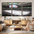 Sharks Arena Blackhawks Sharks Ice Hockey Stadium Wall Art