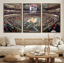 United Center Chicago Bulls Stadium Wall Art Canvas Print