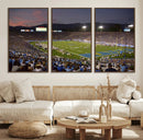 UCLA Bruins Football Team Print - Pasadena Rose Bowl Stadium