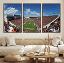Virginia Tech Hokies Football Team Print - Blacksburg Lane