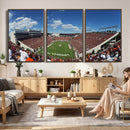 Virginia Tech Hokies Football Team Print - Blacksburg Lane