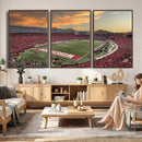 Camp Randall Stadium Wisconsin Badgers Large Wall Art Canvas