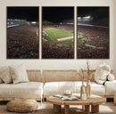 Wisconsin Badgers Football Team Print - Madison Camp Randall
