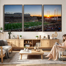 Demon Deacons Football Team Print Canvas- Winston-Salem