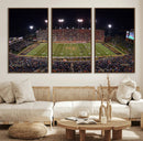 Demon Deacons Print Canvas, Football Team Print -