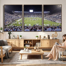 Brigham Young University Cougars Football Print Canvas -