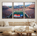 University of Texas Longhorns Football Team Canvas Print -