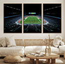 Denver Broncos Football Team Print Canvas- Denver Empower