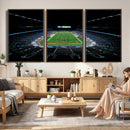 Denver Broncos Football Team Print Canvas- Denver Empower
