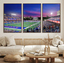 University of Kansas Jayhawks Football Team Print Canvas- by MyGreatCanvas | Canvas Wall Art Prints | Photo Prints & Wall Decor