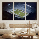 University of North Carolina Tar Heels Football Team Print - by MyGreatCanvas | Canvas Wall Art Prints | Photo Prints & Wall Decor