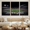 Cincinnati Bearcats Football Team Print - Nippert Stadium by MyGreatCanvas | Canvas Wall Art Prints | Photo Prints & Wall Decor