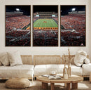 Boone Pickens Stadium Wall Art Oklahoma State Cowboys Print by MyGreatCanvas | Canvas Wall Art Prints | Photo Prints & Wall Decor