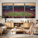 Arizona Wildcats Football Team Print - Tucson Arizona