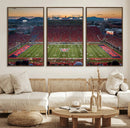 Arizona Wildcats Football Team Print - Tucson Arizona by MyGreatCanvas | Canvas Wall Art Prints | Photo Prints & Wall Decor