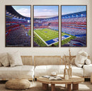 Buffalo Bills Football Team Print Canvas - Buffalo Highmark by MyGreatCanvas | Canvas Wall Art Prints | Photo Prints & Wall Decor