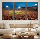 Clemson University Tigers Football Team Print - Clemson