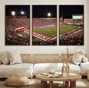 Indiana University Hoosiers Football Team Print Canvas