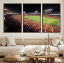 Iowa State University Cyclones Canvas Print, Football Team