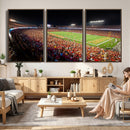 Iowa State University Cyclones Canvas Print, Football Team