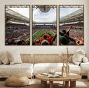 Miami Hurricanes Football Team Wall Art Print - Miami Hard