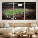 Miami Hurricanes Football Team Print Canvas- Miami Hard Rock