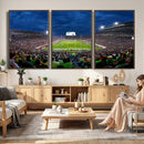 Michigan State Spartans Football Team Print - East Lansing