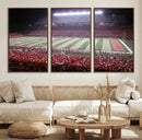 Rutgers University Scarlet Knights Football Team Print - by MyGreatCanvas | Canvas Wall Art Prints | Photo Prints & Wall Decor