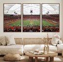 Syracuse University Orange Football Team Print - Syracuse by MyGreatCanvas | Canvas Wall Art Prints | Photo Prints & Wall Decor