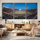 Texas Tech Red Raiders Canvas, Framed Football Team Print -
